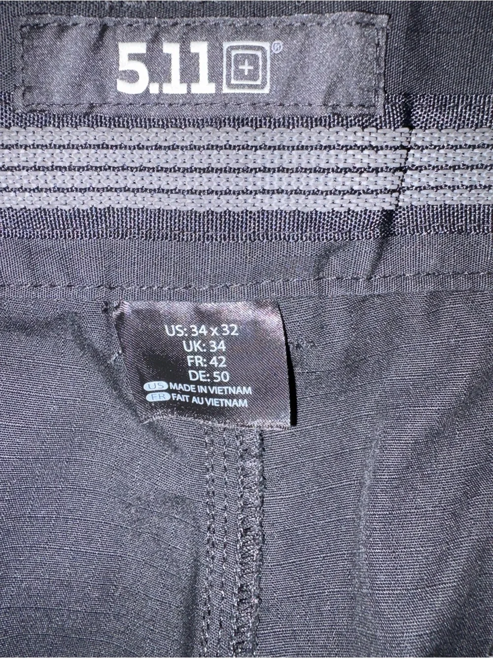 5.11 Tactical Men's Black Cargo Pants with Multi-Pocket Utility NWOT - Picture 3 of 4